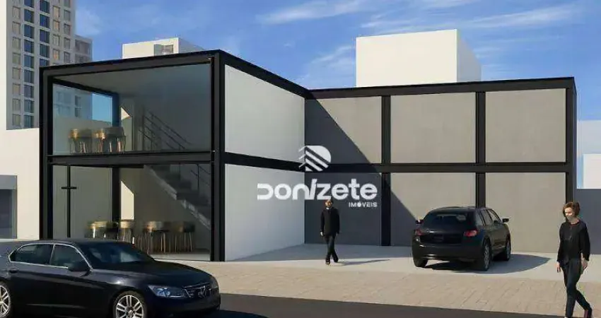 Galpão, 200 m² - venda por r$ 1.100.000,00 ou aluguel por r$ 16.505,30/mês - centro - santo andré/sp