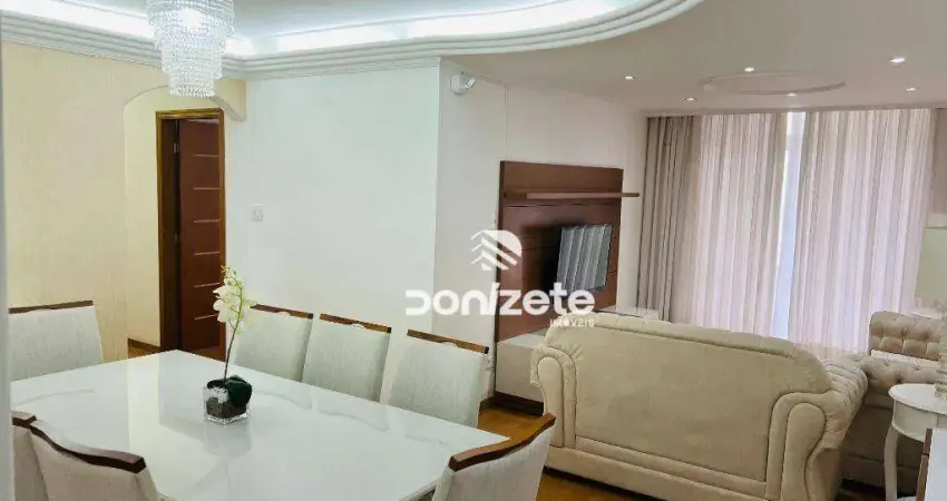 Apartamento com 3 dormitórios à venda, 189 m² por r$ 670.000,00 - centro - santo andré/sp