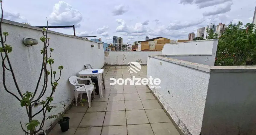 Cobertura com 2 dormitórios à venda, 40 m² por r$ 460.000,00 - bangu - santo andré/sp