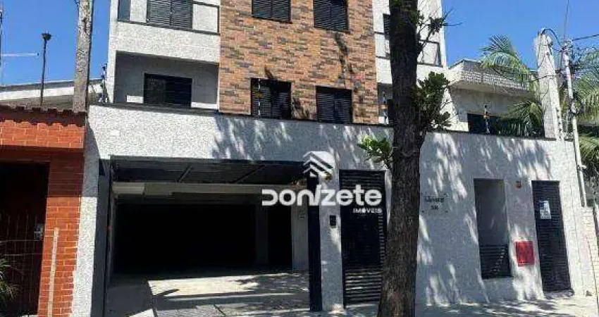 Cobertura com 2 dormitórios à venda, 106 m² por r$ 620.000,00 - vila curuçá - santo andré/sp