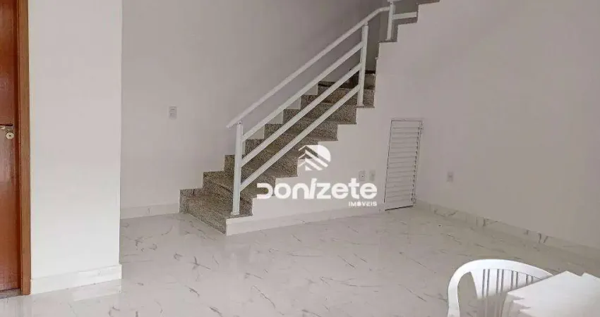 Sobrado com 3 dormitórios à venda, 120 m² por r$ 820.000,00 - paraíso - santo andré/sp