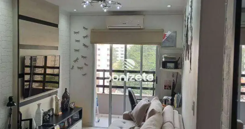 Apartamento com 2 dormitórios à venda, 60 m² por r$ 595.000,00 - jardim - santo andré/sp