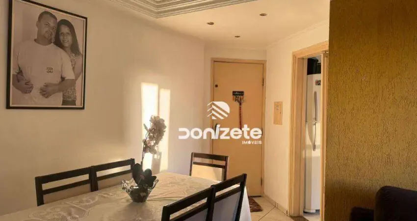 Apartamento com 3 dormitórios à venda, 60 m² por r$ 424.000,00 - parque marajoara - santo andré/sp