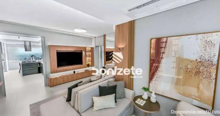 Apartamento com 3 dormitórios à venda, 130 m² por r$ 1.590.000,00 - santa maria - santo andré/sp