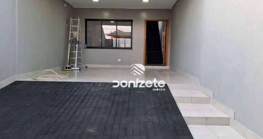 Sobrado com 3 dormitórios à venda, 160 m² por r$ 1.200.000,00 - parque das nações - santo andré/sp