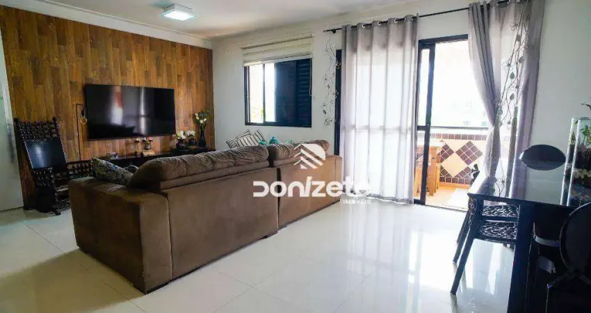 Apartamento com 3 dormitórios à venda, 114 m² por r$ 1.290.000,00 - jardim - santo andré/sp