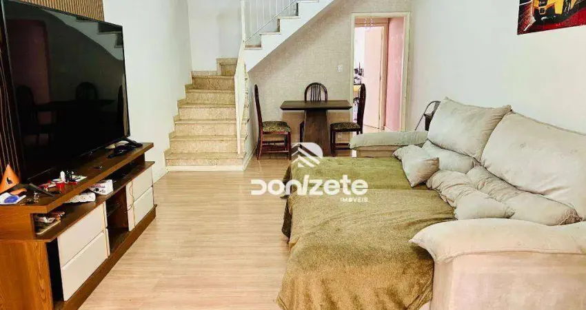 Sobrado à venda, 190 m² por r$ 980.000,00 - jardim - santo andré/sp