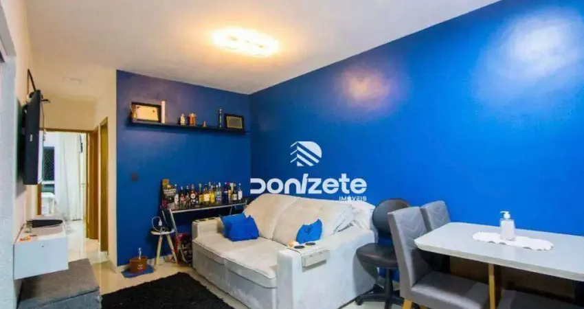 Apartamento com 2 dormitórios à venda, 56 m² por r$ 375.000,00 - vila pires - santo andré/sp