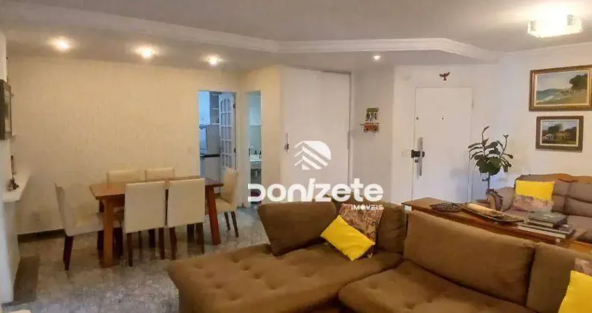 Apartamento com 3 dormitórios à venda, 128 m² por r$ 1.250.000,00 - jardim - santo andré/sp