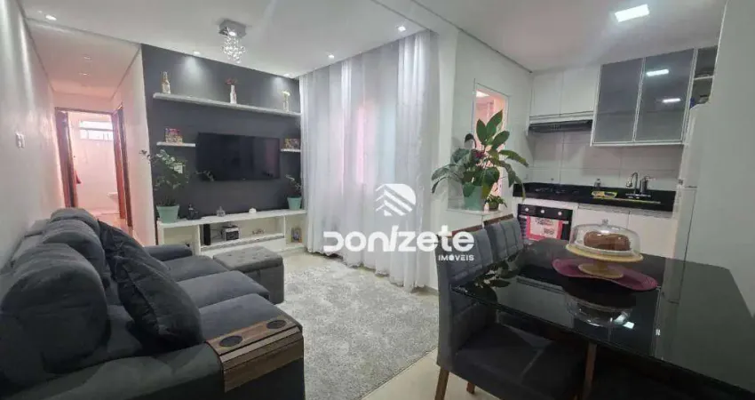 Apartamento com 2 dormitórios à venda, 58 m² por r$ 392.200,00 - parque novo oratório - santo andré/sp