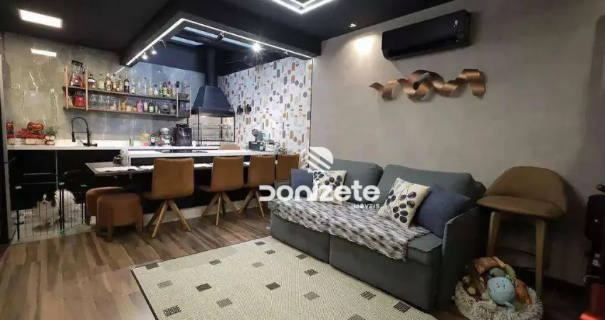 Apartamento com 2 dormitórios à venda, 49 m² por r$ 465.000,00 - vila pires - santo andré/sp