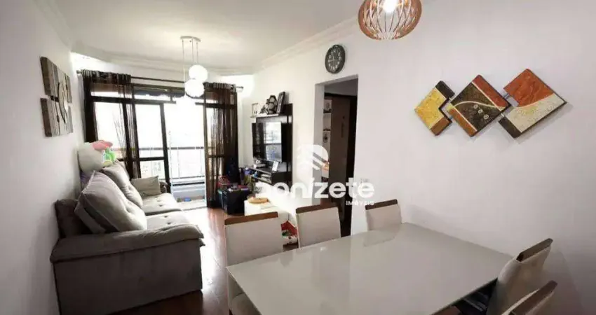Apartamento com 2 dormitórios à venda, 70 m² por r$ 430.000,00 - vila valparaíso - santo andré/sp