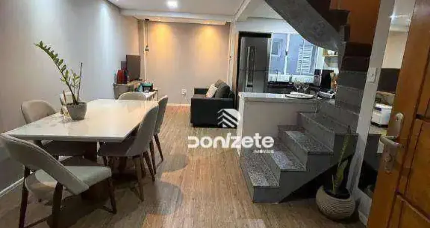 Cobertura com 2 dormitórios à venda, 97 m² por r$ 659.000,00 - vila eldízia - santo andré/sp