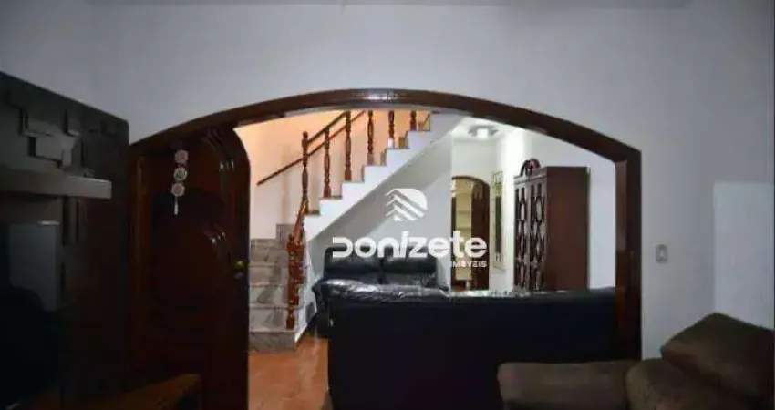 Sobrado com 5 dormitórios à venda, 243 m² por r$ 1.050.000,00 - vila américa - santo andré/sp