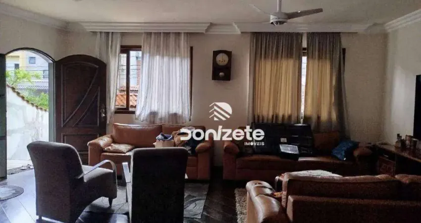 Sobrado com 3 dormitórios à venda, 320 m² por r$ 874.900,00 - vila camilópolis - santo andré/sp