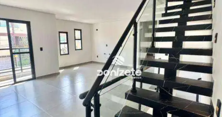 Sobrado com 2 dormitórios à venda, 130 m² por r$ 730.000,00 - vila pinheirinho - santo andré/sp