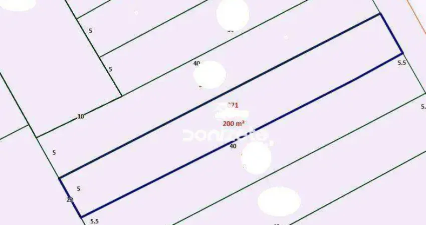 Terreno à venda, 200 m² por r$ 1.100.000,00 - campestre - santo andré/sp