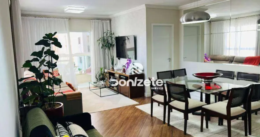 Apartamento com 3 dormitórios à venda, 131 m² por r$ 950.000,00 - jardim bela vista - santo andré/sp