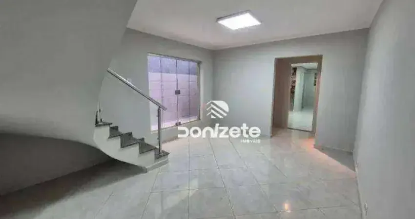 Sobrado com 3 dormitórios para alugar, 165 m² por r$ 6.276,00/mês - vila alpina - santo andré/sp
