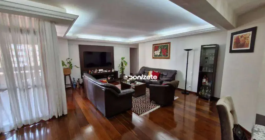 Apartamento, 175 m² - venda por r$ 1.299.999,99 ou aluguel por r$ 11.251,92/mês - jardim - santo andré/sp