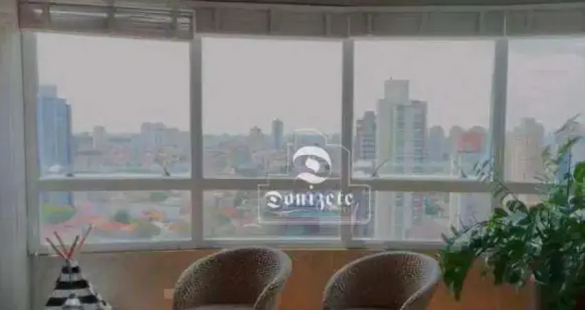 Apartamento com 3 dormitórios para alugar, 110 m² por r$ 11.065,67/mês - jardim - santo andré/sp