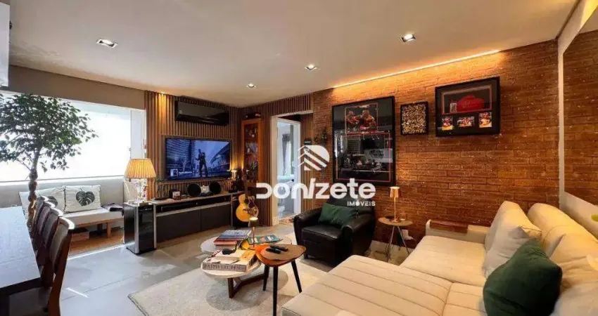 Apartamento com 2 quartos à venda, 65 m² por r$ 790.000 - centro - santo andré/sp