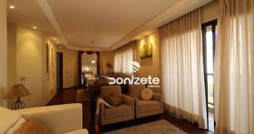 Apartamento com 4 dormitórios à venda, 200 m² por r$ 1.475.000,00 - jardim bela vista - santo andré/sp