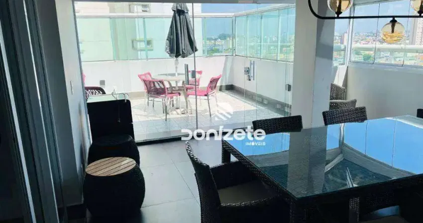 Cobertura com 3 dormitórios à venda, 157 m² por r$ 1.340.000,00 - campestre - santo andré/sp