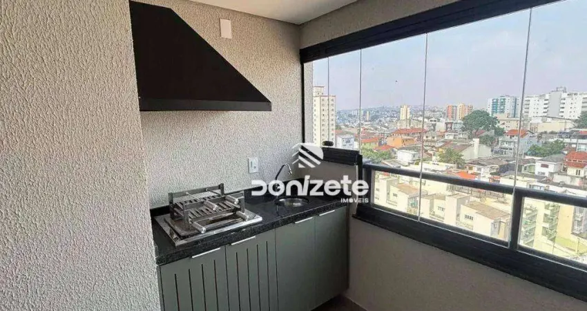 Apartamento com 2 dormitórios para alugar, 63 m² por r$ 4.262,00/mês - parque das nações - santo andré/sp