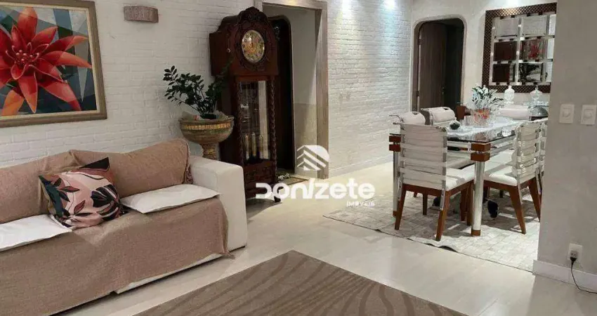 Apartamento com 4 dormitórios à venda, 145 m² por r$ 850.000,00 - centro - santo andré/sp