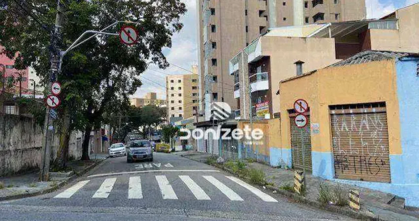 Terreno à venda, 200 m² por r$ 1.600.000,00 - vila valparaíso - santo andré/sp