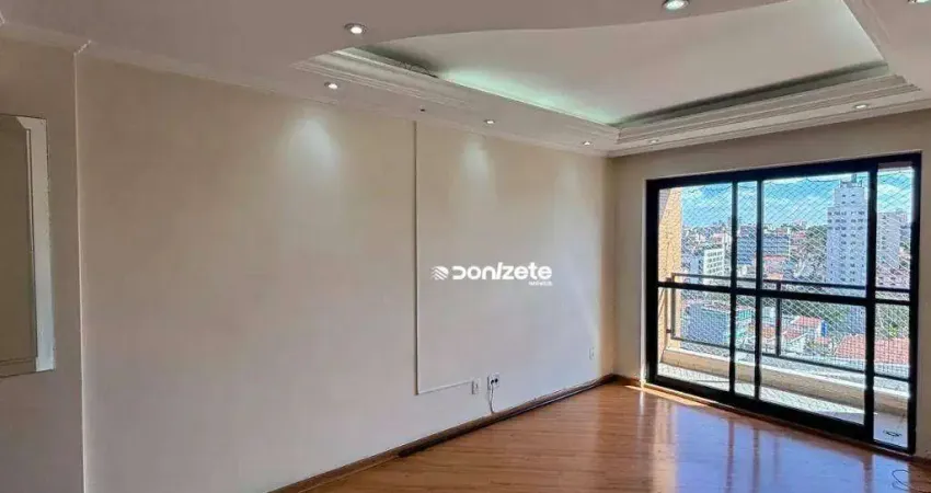 Apartamento com 2 dormitórios, 63 m² - venda por r$ 490.000,00 ou aluguel por r$ 2.791,00/mês - vila floresta - santo andré/sp