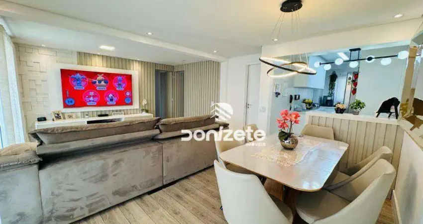 Apartamento com 3 dormitórios à venda, 106 m² por r$ 1.124.000,00 - casa branca - santo andré/sp