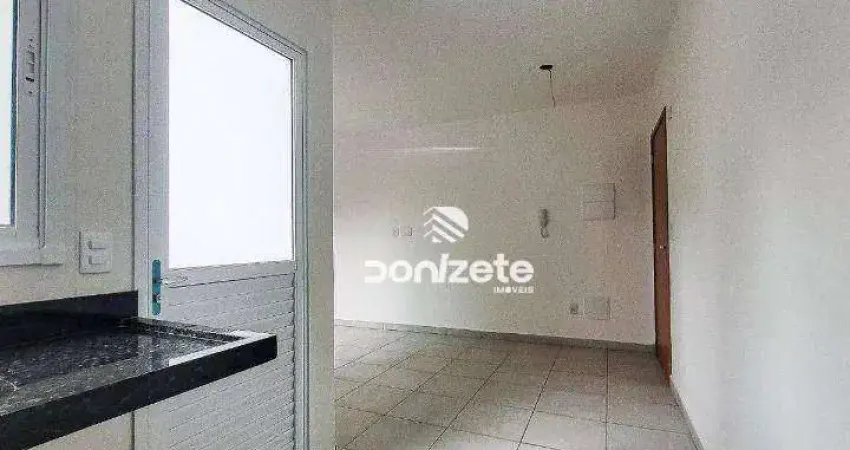 Apartamento com 2 dormitórios à venda, 55 m² por r$ 370.000,00 - vila guiomar - santo andré/sp