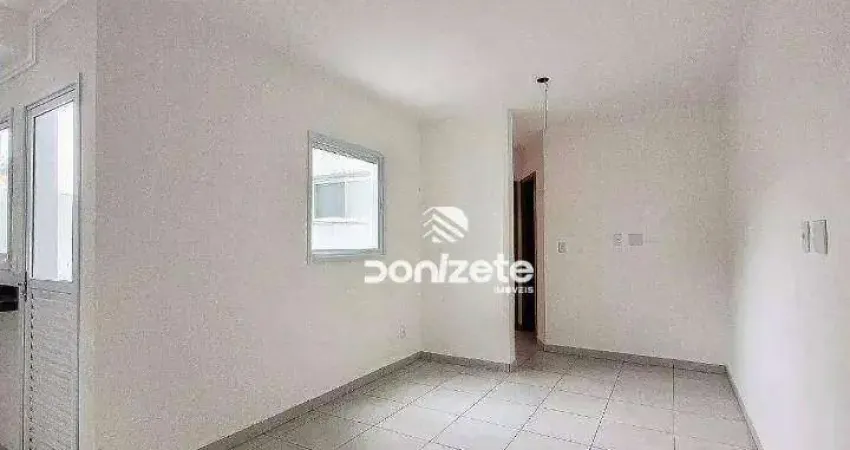 Apartamento com 2 dormitórios à venda, 47 m² por r$ 370.000,00 - vila guiomar - santo andré/sp