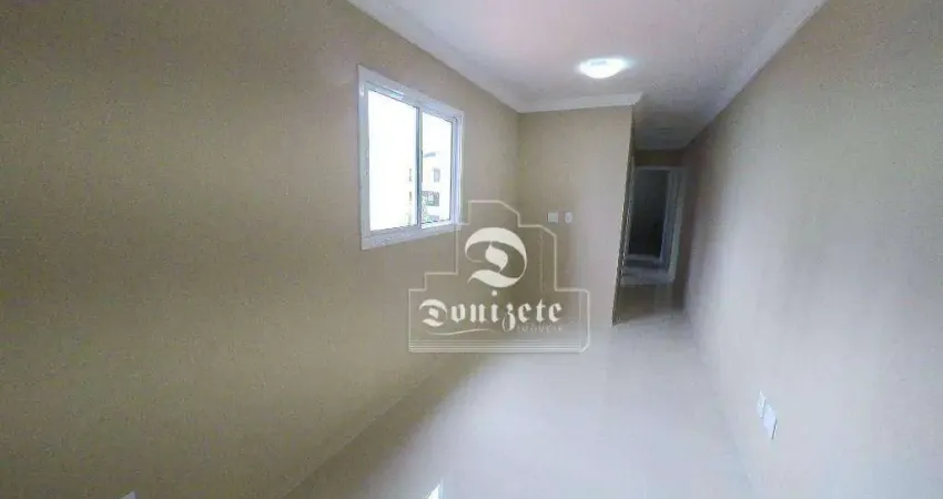 Apartamento com 2 dormitórios, 45 m² - venda por r$ 400.000,00 ou aluguel por r$ 2.547,00/mês - campestre - santo andré/sp