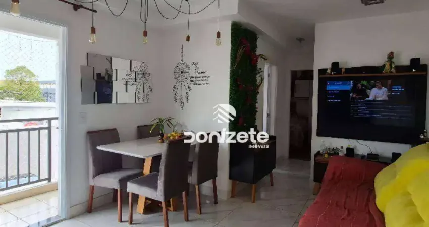 Apartamento com 2 dormitórios à venda, 54 m² por r$ 399.000,00 - utinga - santo andré/sp