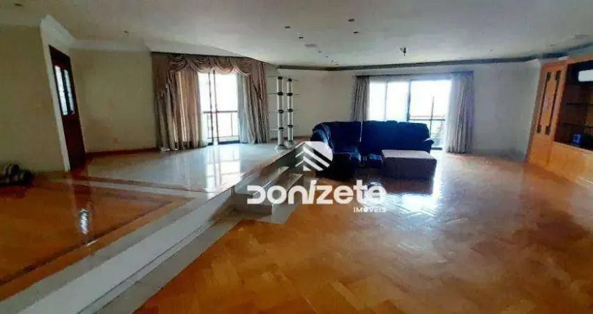 Apartamento com 5 dormitórios à venda, 435 m² por r$ 2.800.000,00 - jardim - santo andré/sp