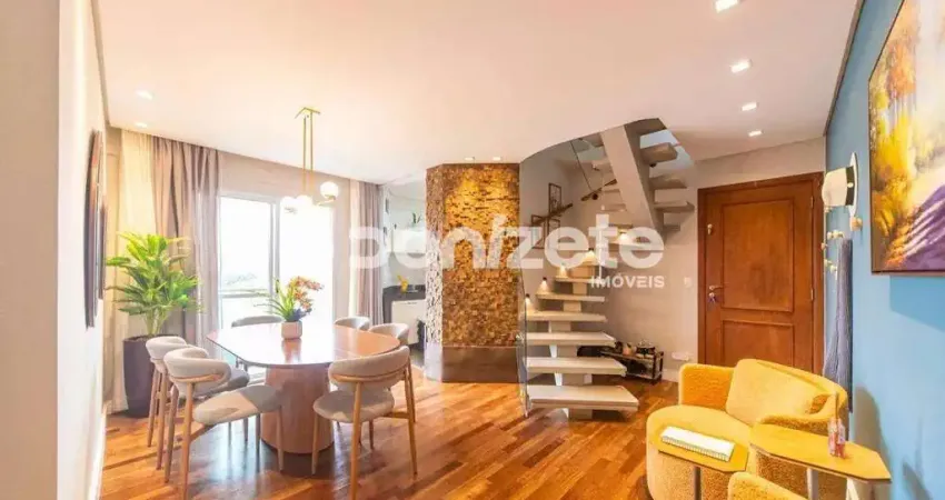 Cobertura à venda em Santo André - Jardim Bela Vista | 3 quartos (2 suites), 3 vagas, 144m²