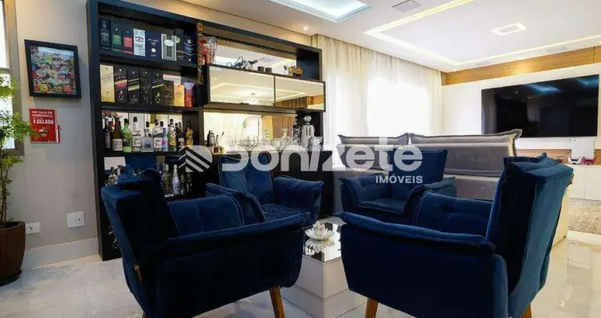 Apartamento 3 Dormitórios no Centro de Santo André – 2 Vagas, Mobiliado, Lazer