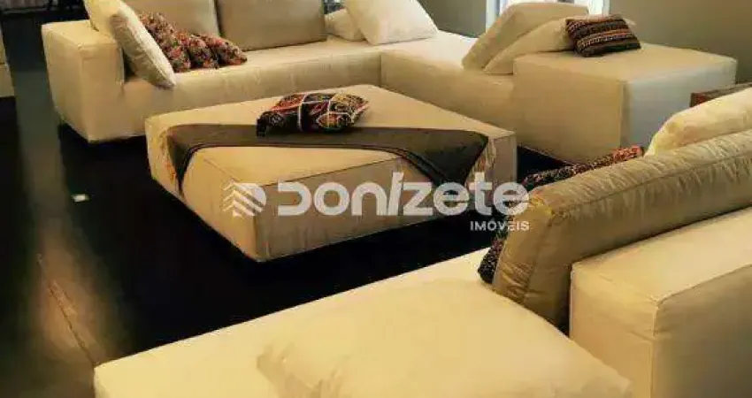 Apartamento residencial de alto padrão em Santo André, Centro — 3 suítes, 7 vagas, frente