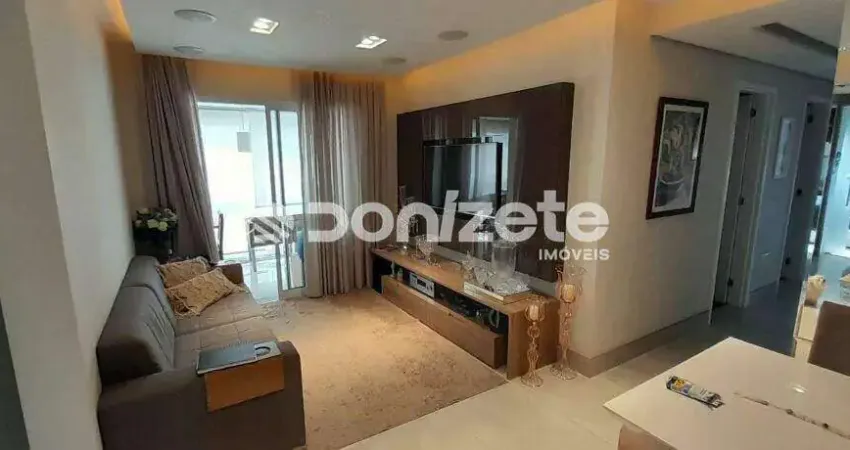Apartamento 3 suítes com varanda gourmet e lazer em Jardim, Santo André