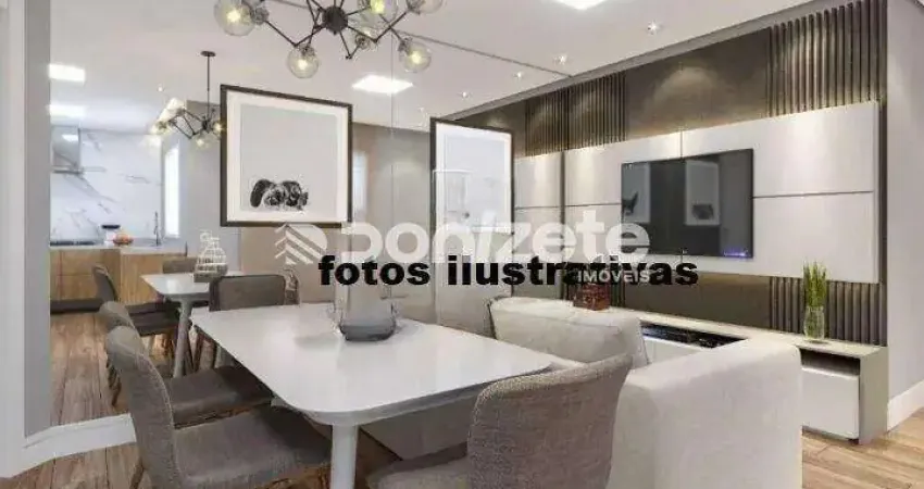 Apartamento 65 m² com 2 dormitórios à venda na Vila Guiomar, Santo André