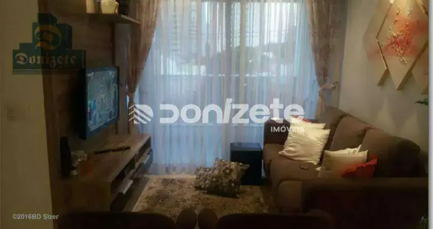 Apartamento com 2 dormitórios à venda, 70 m² por R$ 600.000,02 - Jardim - Santo André/SP