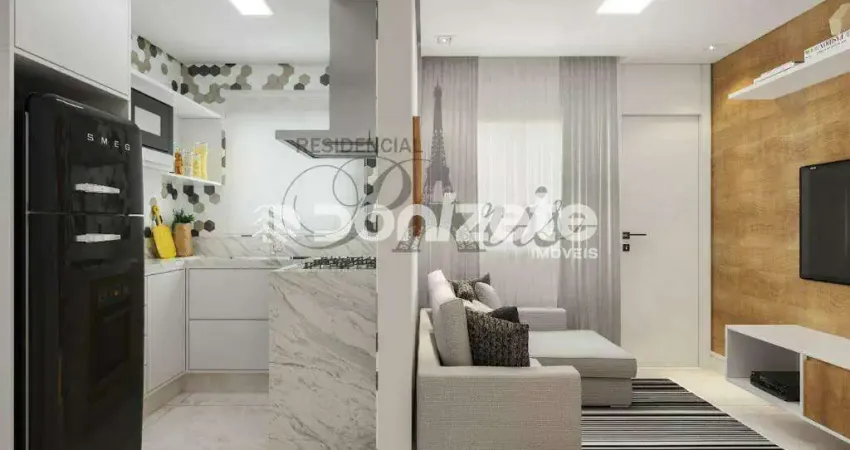 Sobrado com 2 dormitórios à venda, 88 m² por R$ 399.000,00 - Vila Príncipe de Gales - Santo André/SP