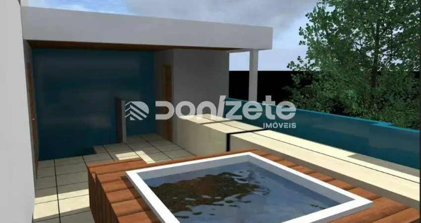 Apartamento Garden com 2 dormitórios à venda, 88 m² por R$ 465.000,00 - Paraíso - Santo André/SP