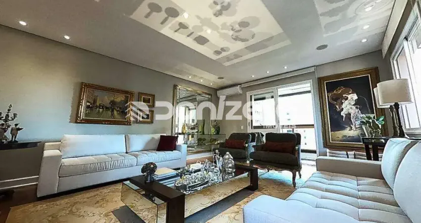 Apartamento alto padrão a venda no Bairro Jardim Santo André: 260 m², 3 suítes, 4 vagas, frente