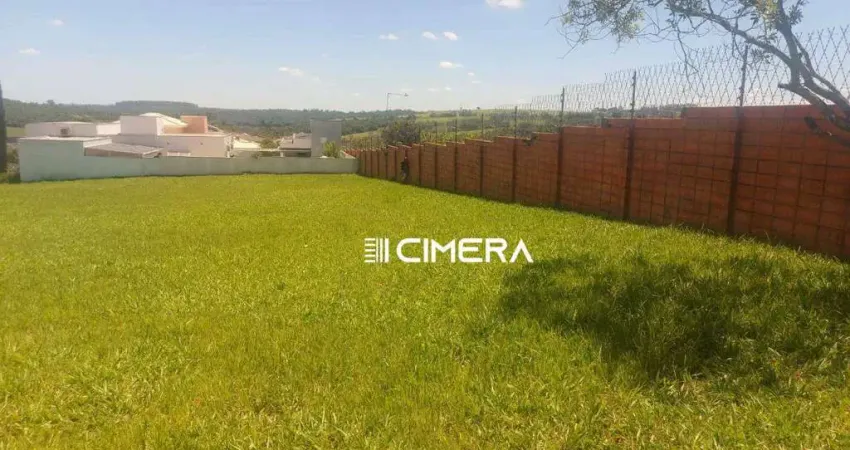 Terreno à venda, 1188 m² - residencial village ipanema 1 - araçoiaba da serra/sp