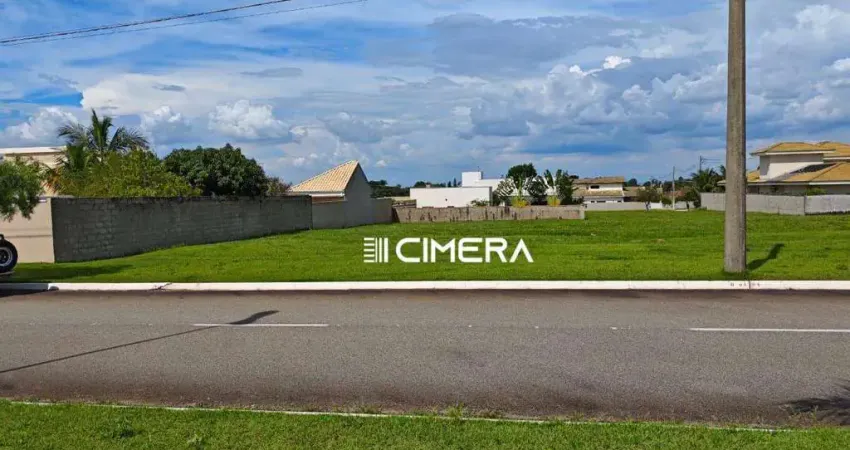 Terreno à venda, 738 m² no condomínio evidence residencial - araçoiaba da serra/sp