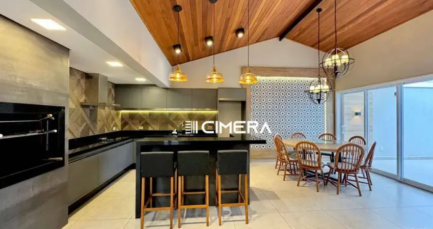 Casa com 3 quartos e escritório à venda no condomínio sunset - sorocaba/sp